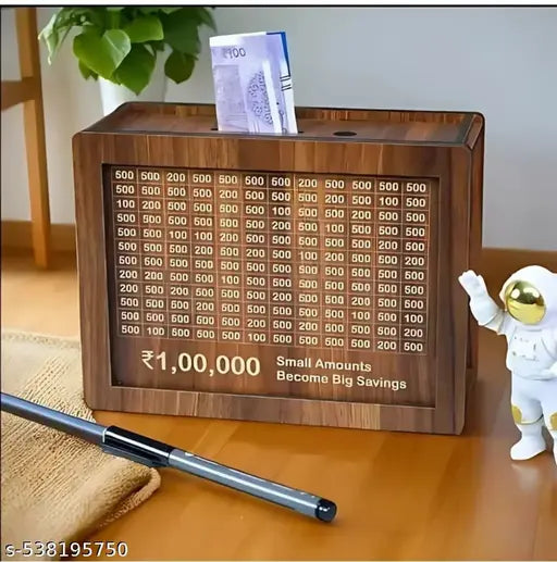 Money saving stylish piggy bank