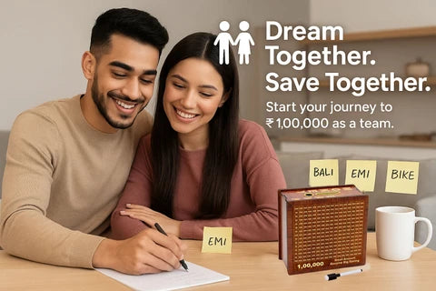 Money saving stylish piggy bank